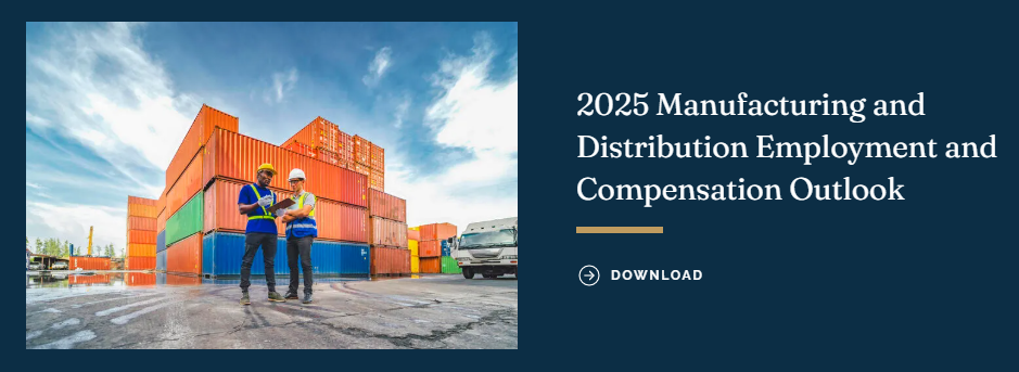 Manufacturing Distribution 2025 Outlook